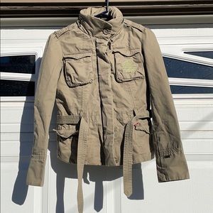Levi’s utility jacket with optional hood NWOT